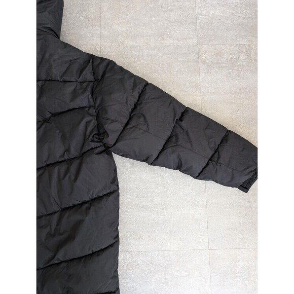 Reebok Jacket Womens Adult Extra Large (18/20) Black Full Zip Puffer Hooded - Picture 3 of 9